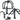 Tuig-hanger-set, 4 delig